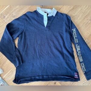 Vintage Polo Jeans Co Ralph Lauren long sleeve polo XL